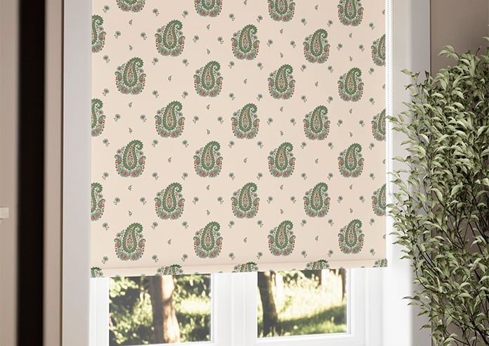Petal & Block Boothi, Neem - Roller Blind - Image 5
